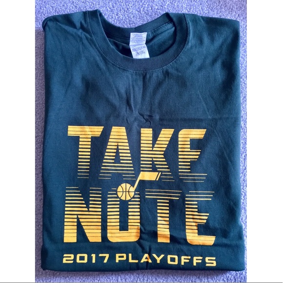 Utah Jazz Playoffs Take Note Shirt. SGA - Picture 1 of 1